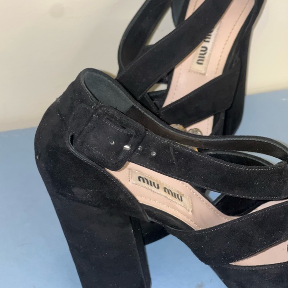 Miu Miu suade heels - Picture 5 of 6